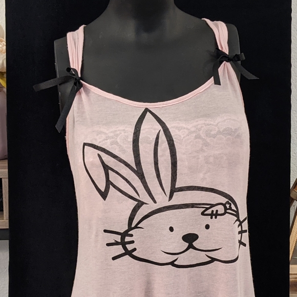 Light Pink Tank - Bunny Rabbit - Picture 5 of 12